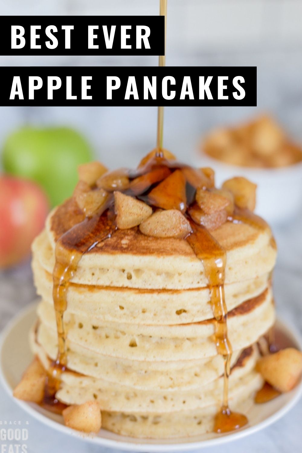 Apple Cinnamon Pancakes Grace And Good Eats