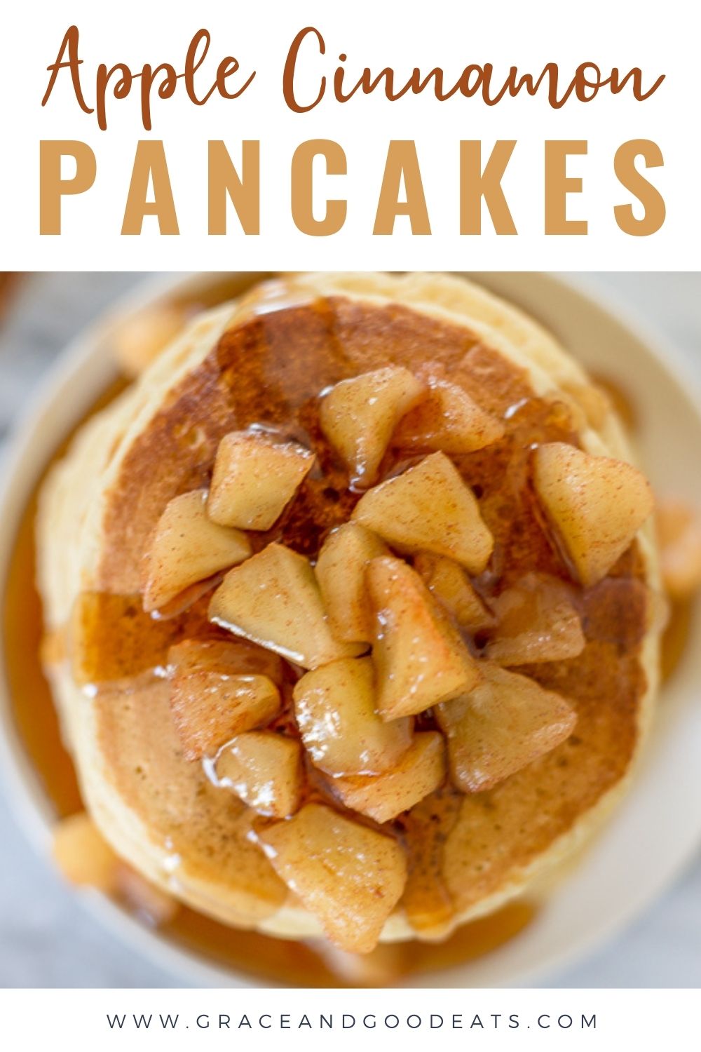 Apple Cinnamon Pancakes Grace And Good Eats