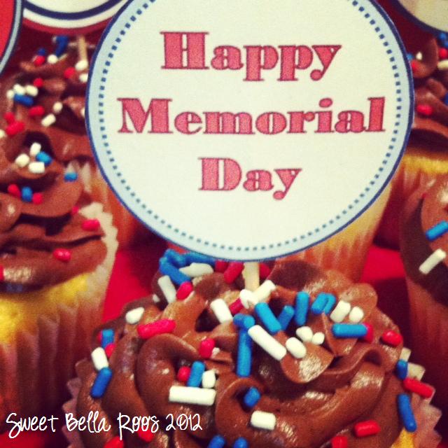 Memorial Day Cupcake Toppers Free Printable Grace And Good Eats