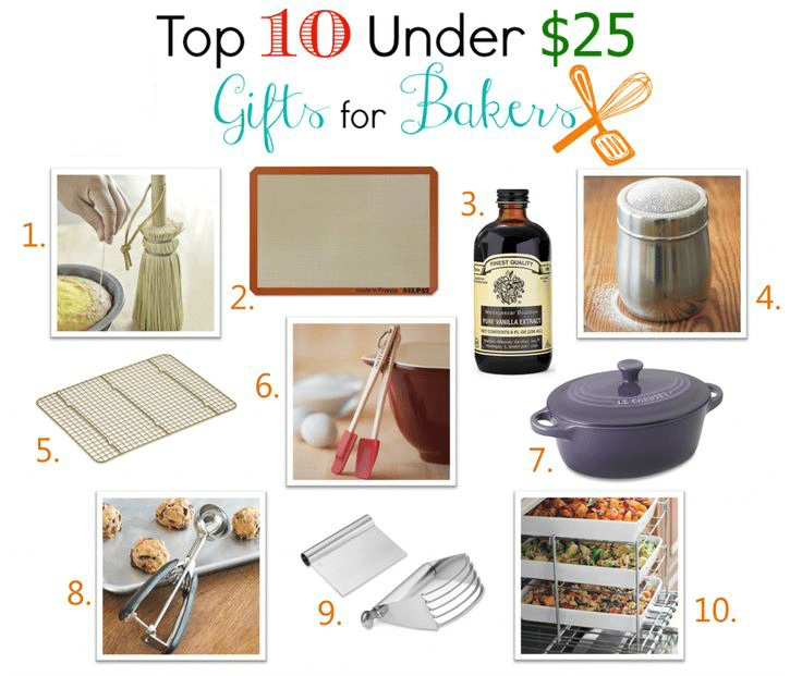 Top 10 Gifts for Bakers Under $25