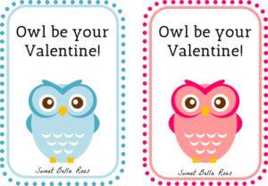 Free Valentine's Day Printables - Owl Be Your Valentine