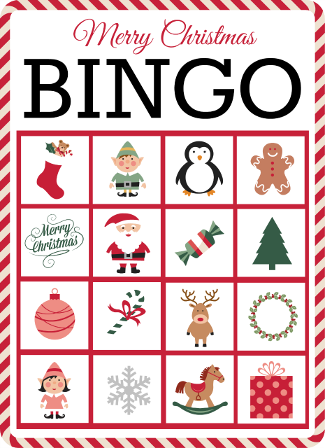 Christmas Bingo - Free Bingo Cards Printable | Grace and Good Eats