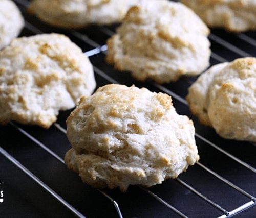 Easy Buttermilk Drop Biscuits - Slow Cooker Gourmet