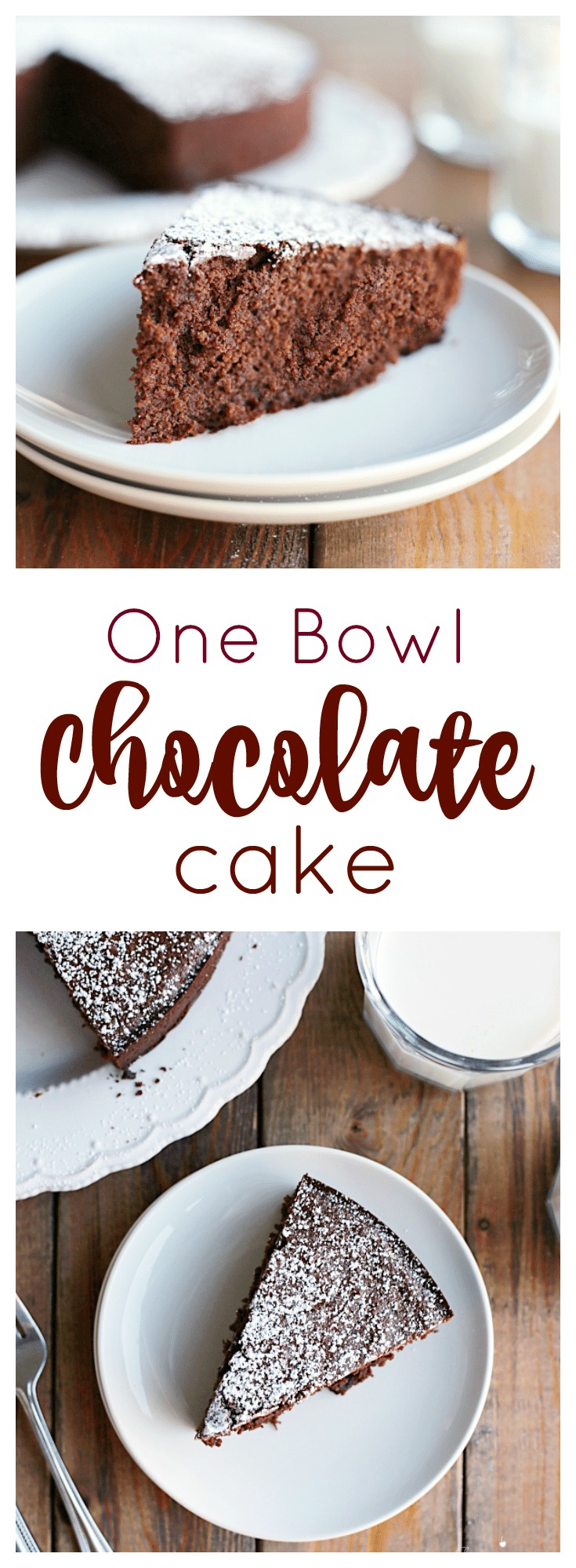 One Bowl Chocolate Cake Recipe - Grace and Good Eats