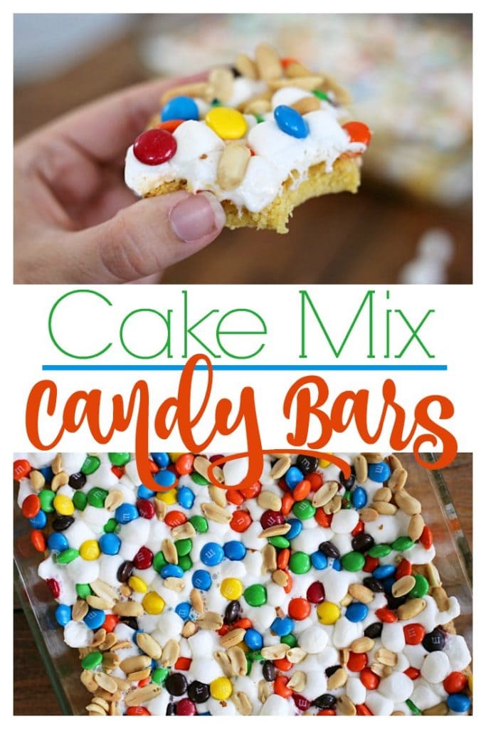 Cake Mix Candy Bars - Grace and Good Eats