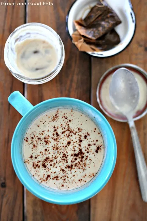 Renew: Spiced Chai Tea Latte with Almond Milk