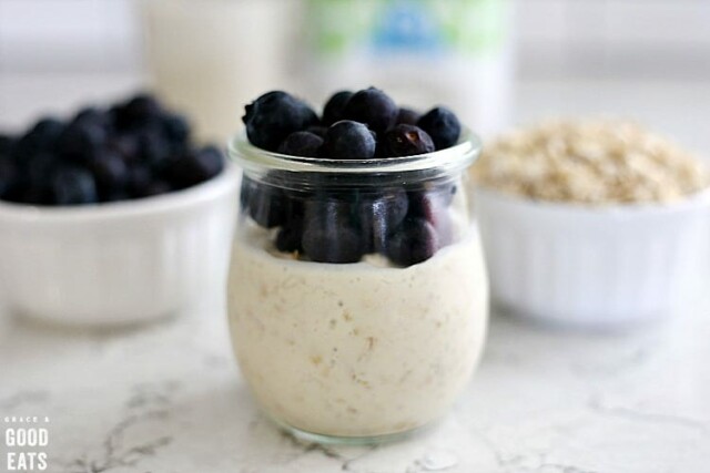 Simple Overnight Oats Recipe - Grace and Good Eats