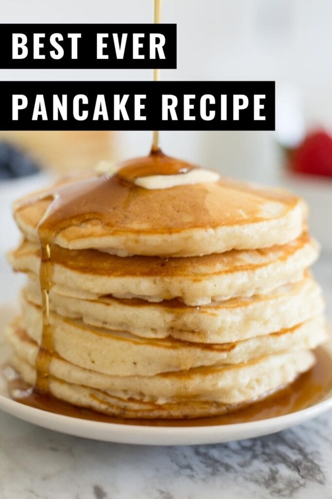 Best Ever Homemade Pancakes Recipe - Grace and Good Eats