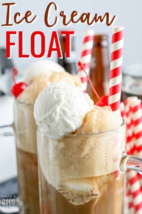 Ice Cream Floats with Root Beer - Grace and Good Eats