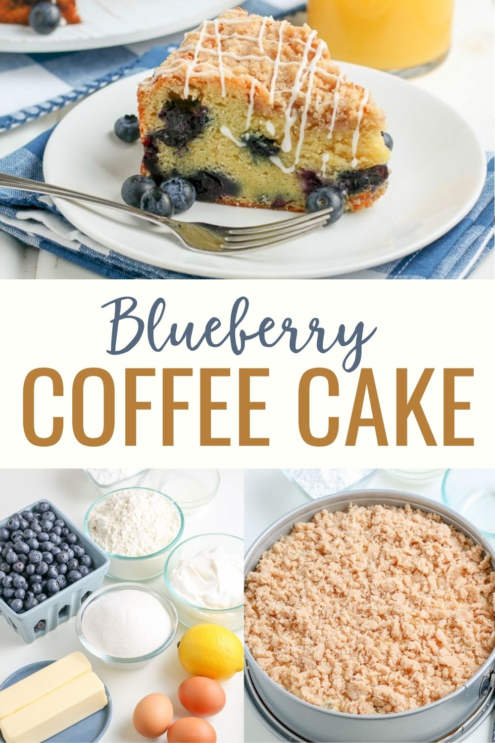 Blueberry Coffee Cake Recipe - Grace and Good Eats