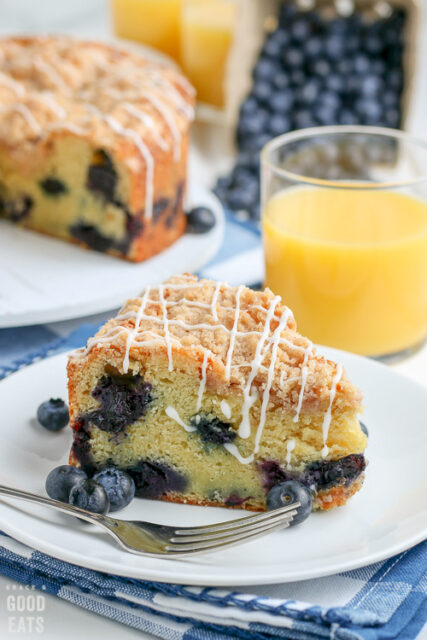 Blueberry Coffee Cake Recipe - Grace and Good Eats