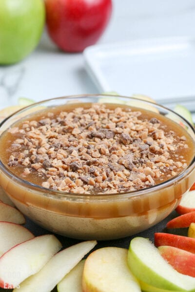 Caramel Apple Dip Recipe - Grace and Good Eats