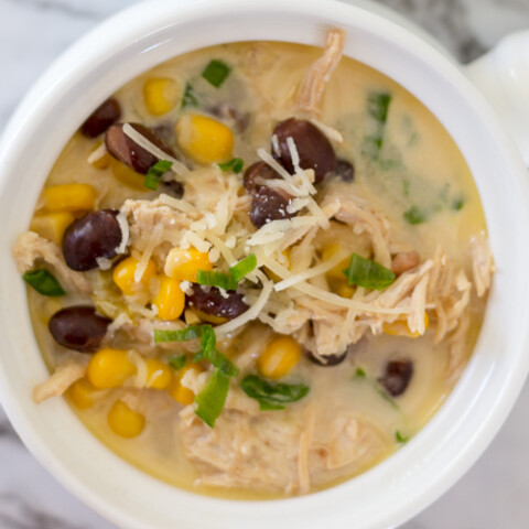 Green Chile Chicken Soup - Grace and Good Eats