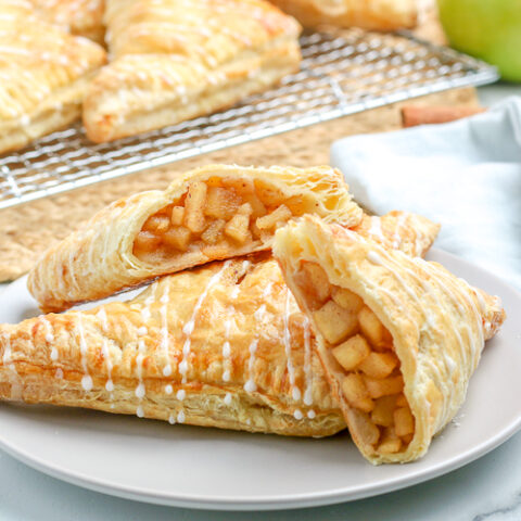 Apple Turnovers with Puff Pastry - Grace and Good Eats